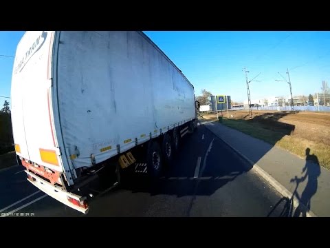 MYN-029 Kamion a szokott helyen - Lorry agressive pass