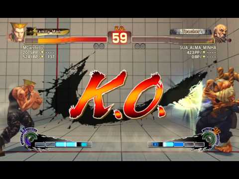 USF4: Guile (MCandello) vs Gouken (SUA_ALMA_MINHA)