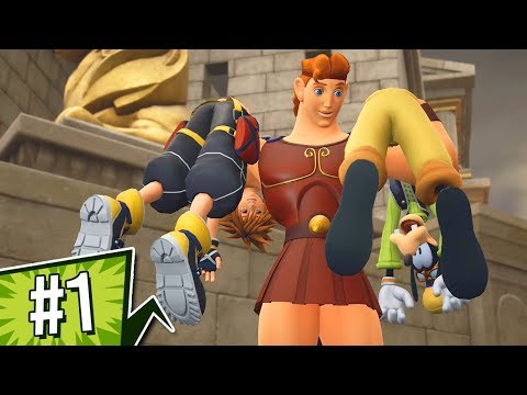 Kingdom Hearts 3 Walkthrough - Part 1 - Hanging With Herc