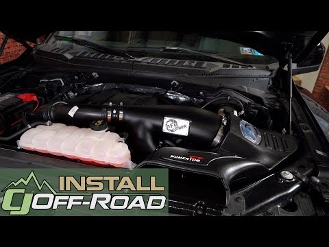 F-150 Raptor aFe Power Package Scorcher GT 2017-2018 Installation