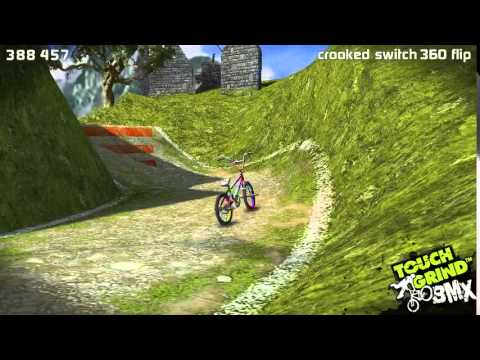 Bmx:Gold medal on Inca Hills - Touchgrind BMX
