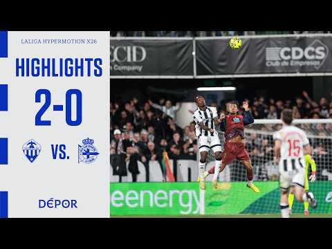 Resumen del CD Castellón 2 - 0 RC Deportivo