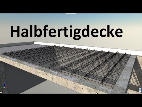 Halbfertigdecken