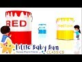Learn To Mix Colors Mixing Colors Song Kids Song Little Baby Bum