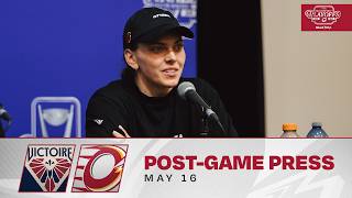 May 16, 2026 | OTT at MTL | Game 2 | Ottawa Charge Post Game Press