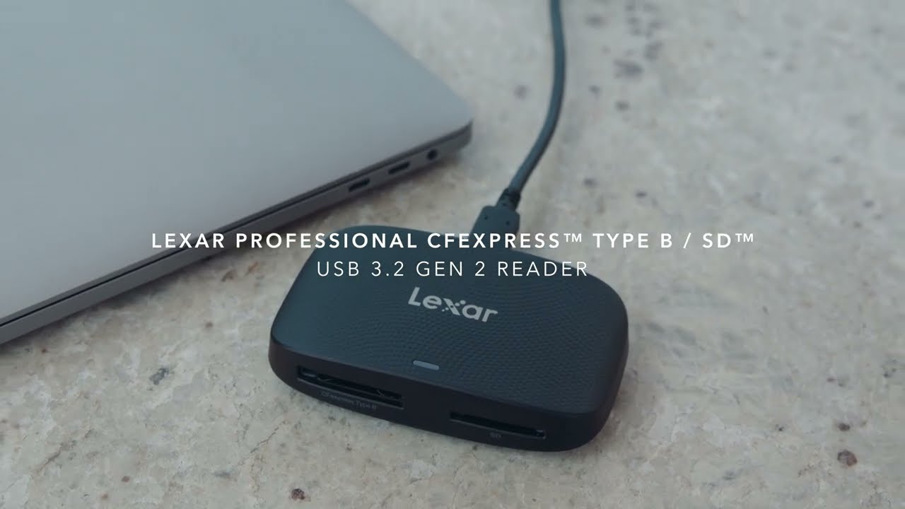 Lexar Professional CFexpress Type B / SD USB 3.2 Gen 2 Reader