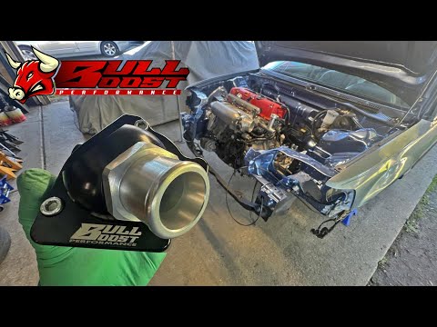 BullBoost Performance BILLET Thermostat Swivel Neck Housing