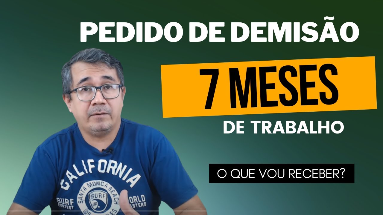 PEDIDO DE DEMISSÃO - CÁLCULO DA RESCISÃO
