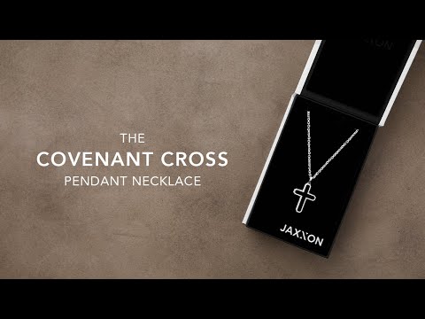 Men's Silver Covenant Pendant Necklace | Men's Jewelry Unboxing | JAXXON