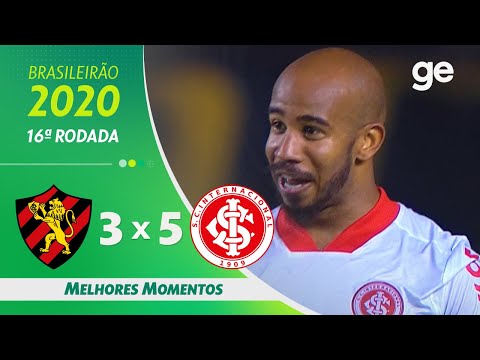 Gols e lances de Sport x Internacional