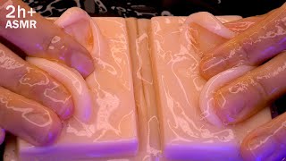 【ASMR 2h+】대량의 로션으로 베트베트 귀 마사지 (No Talking, 귀 청소)