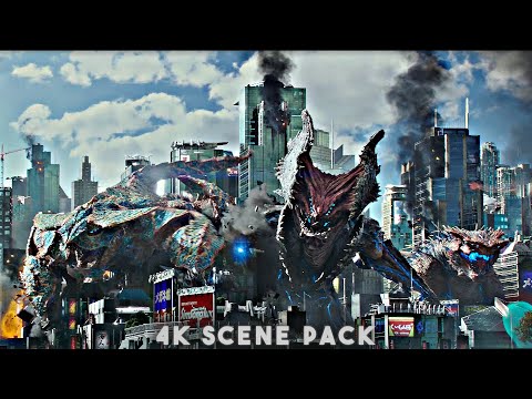 Raijin, Shrikethorn, and Hakuja 4K Scene Pack • Pacific Rim : Uprising 
