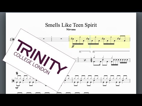 Smells Like Teen Spirit Trinity Grade 6 Drums