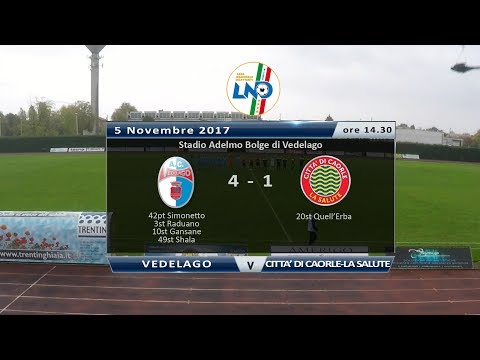Campionato Promozione 2017-18 9a Giornata | Vedelago - Città di Caorle-La Salute | 05.11.2017