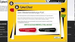 Die Installation und Einrichtung von CyberGhost VPN