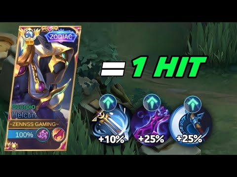 WTF!! HELCURT FULL BUILD CRITICAL ONE HIT DELETE🔥ALREADY BACK TO META(must try)