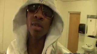 Sammie "One Wish" backstage dressing room