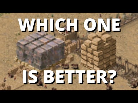 Iron or Stone, Which one is BETTER? - Stronghold Crusader