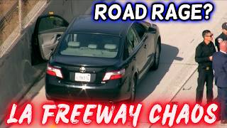 🔴 BREAKING: Man Found Shot Inside Car Shuts Down 105 Freeway Los Angeles