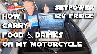 Honda Goldwing How I Carry Food & Drinks | SetPower 12V Fridge/Freezer #goldwing #setpower