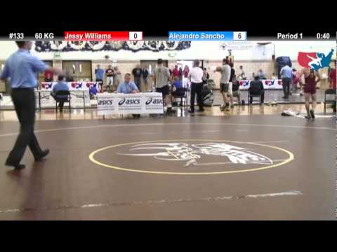 FILAJR WTT: 60 KG Jessy Williams (USOEC) vs. Alejandro Sancho (South Miami)