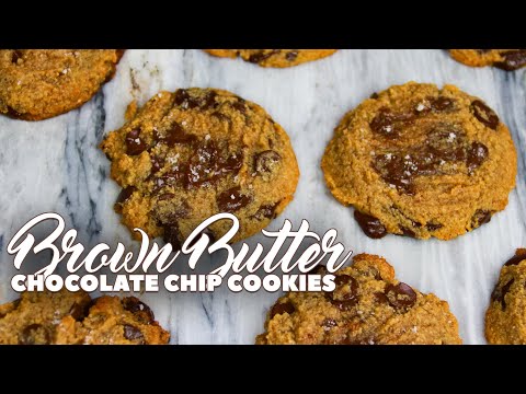 Keto Brown Butter Chocolate Chip Cookies | Low Carb Chocolate Chip Cookies | CarnalDish