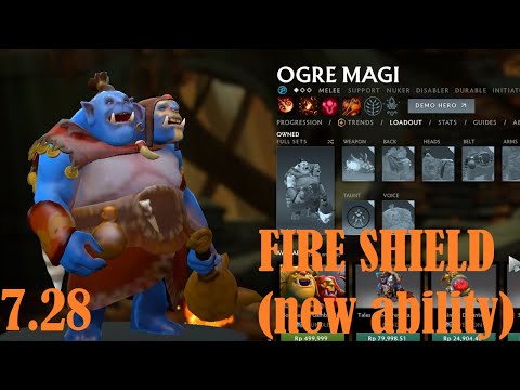 [OGRE MAGI] Update 7.28 Aghanim's Shard (New Ability)