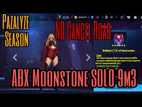 ABX - Pazalyze -Day 1: 9m3 - Moonstrone Solo - CTP Des Brilliant x210% 😳😳 - No Cancel Roar