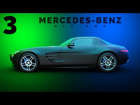 Mercedes-Benz SLS AMG | Autodesk Maya Modeling | Part 3/3 | Workflow