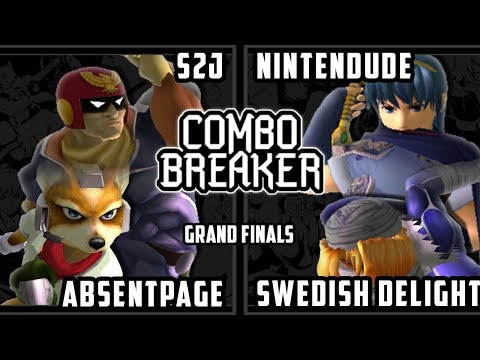 Combo Breaker 2018 Smash Melee - Tempo  S2J & CLN  AbsentPage Vs. OG  Swedish & Nintendude - SSBM GF