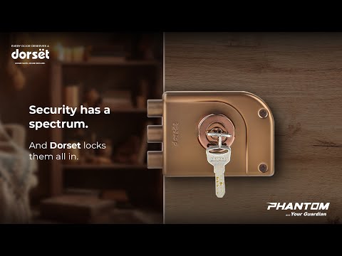 Dorset Phantom Trio Lock for Main Door | Key & Knob Model | Trio Lock for Bedroom/Main Doors | | *Free Installation, 10 Year Warranty 