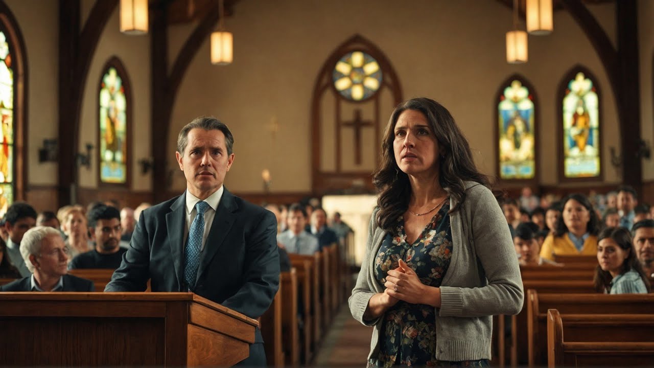 Mulher de pastor descobre traição e expõe marido e amante durante culto na igreja;