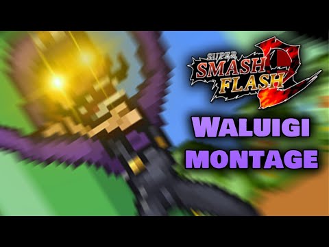 "God Tier Waluigi" (Super Smash Flash 2 Montage)