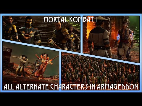 Mortal Kombat 1: Every Fusion and Kameo Fighters in Armageddon