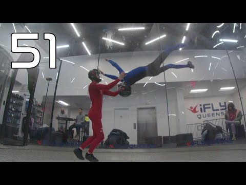 Ifly Session 51 - Working On Layouts With Andy At Ifly Queens!