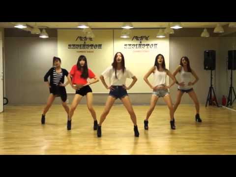 EXID 'Up & Down' mirrored Dance Practice