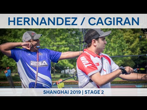 Roberto Hernandez v Evren Cagiran – compound men bronze | Shanghai 2019 World Cup S2