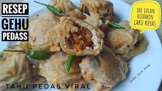 Download lagu Resep GEHU PEDAS - Tahu Isi Pedas  Paling ENAK mp3