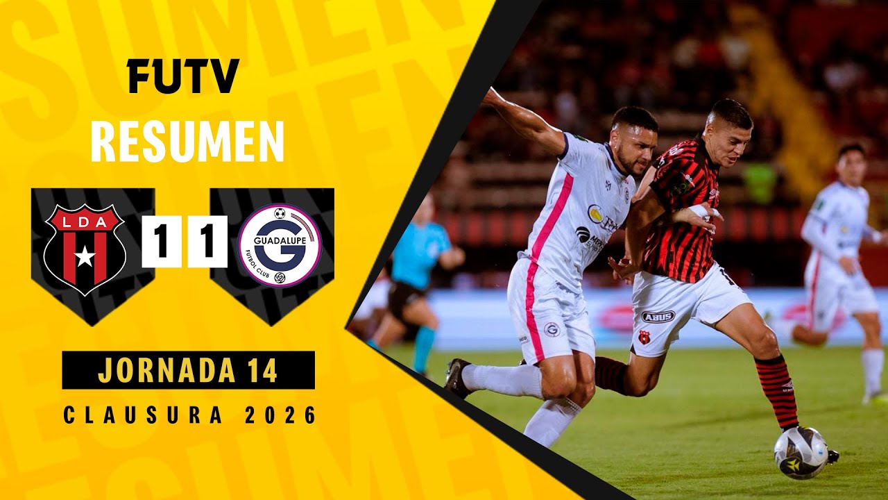 LD Alajuelense vs Guadalupe Highlights
