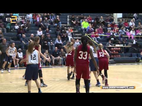 B2C: Cherokee vs Woodstock - 7th Grade Girls (CCJBC Championship)