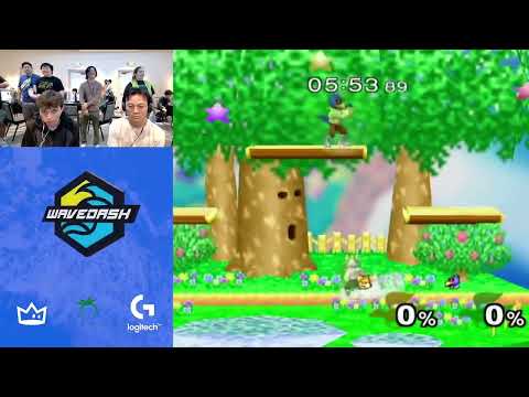 WaveDash 2023 Losers Round 3 - Juma  (Fox) Vs. Wawa (Shiek) - SSBM Tournament