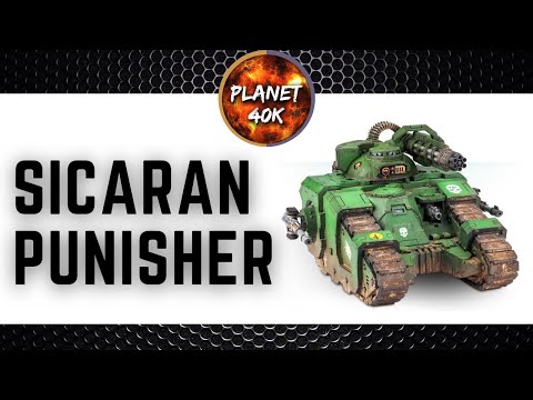 Sicaran Punisher - Bit of A Beast? - - 9th Edition Review - Space Marine Tactics -  Warhammer 40k