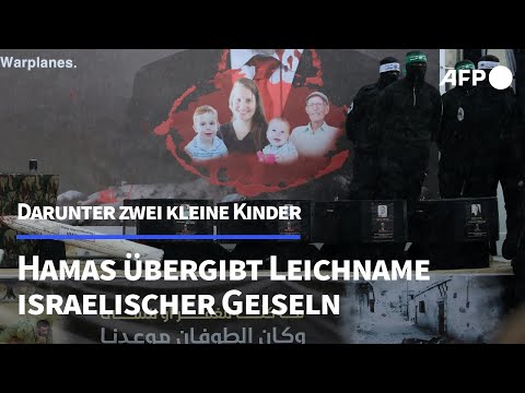 Gaza-Krieg: Hamas übergibt vier tote Geiseln an Israel | AFP