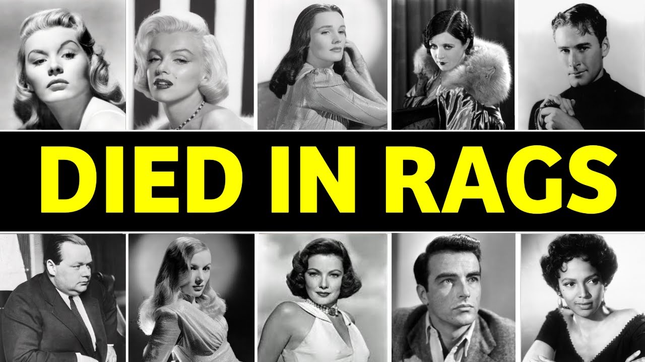 11 Golden Age Actors Who Died In Poverty ONE IS HEARTBREAKING