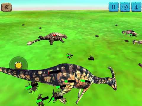 39 swarm bugs vs a herbivores dinosaurs #animalrevoltbattlesimulator 