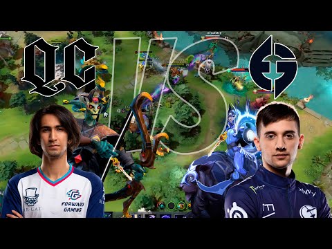 Quincy Crew VS Evil Geniuses - FINAL FIGHT | MEDUSA RAPIER VS LUNA RAPIER - Dota Pro Circuit 2021