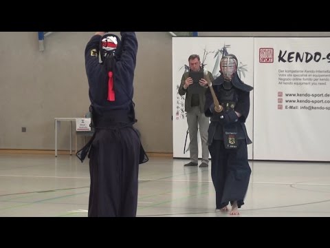 Kendo NRW Einzelmeisterschaft 2017 - Halbfinale Herren - Jörres vs Remmel