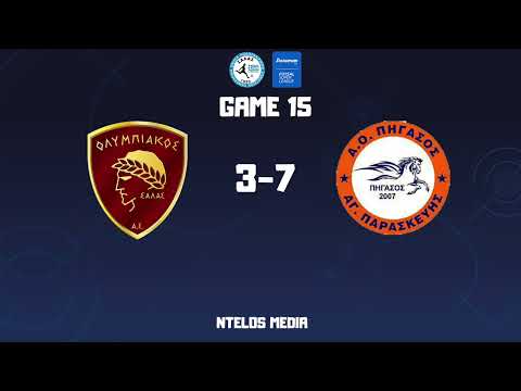ΟΛΥΜΠΙΑΚΟΣ - ΠΗΓΑΣΟΣ 3-7 FULL GAME (15η αγωνιστική ) 6/2/2023