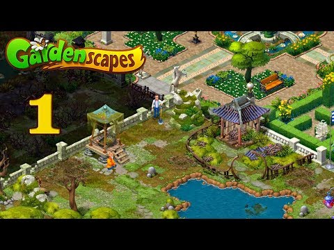GardenScapes NEW ACRES Gameplay Story Oriental Day 1 / Восточный стиль День 1