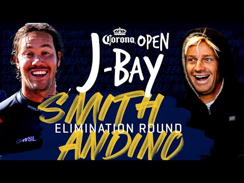 Jordy Smith vs Kolohe Andino | Corona Open J-Bay - Elimination Round Heat Replay